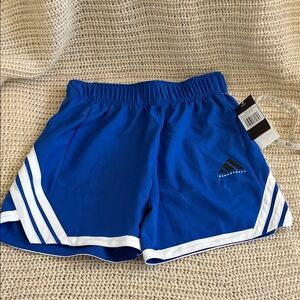 adidas Royal Blue children’s adidas boys size 10/12 Athletic Shorts NWT